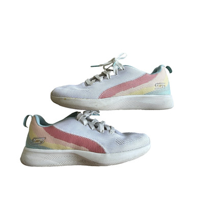 Skechers BOBS Women s Size 6 Rainbow Memory Foam Sneakers