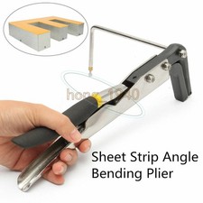 Manual Arc/Angle Bender Steel Plier Metal Sheet Strip Clamp Channel Letter Tool