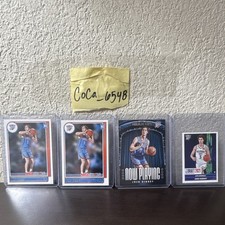 Panini 2021-22 NBA Hoops Josh Giddey Rookie 4 Card Lot Oklahoma City Thunder