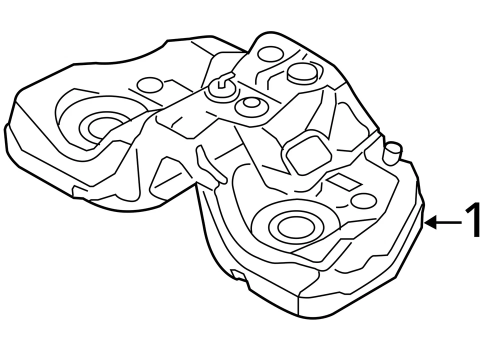 Tanque de combustible compatible con 09-11 MAZDA RX8 615741 Foto 4 de 4
