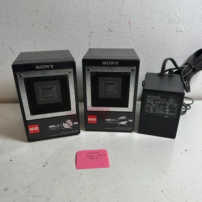 Sony APM-007AV Black Compact Built-In Monitor Magnetically Shielded Amplifier