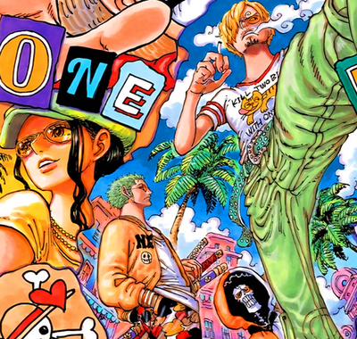 One Piece - Chapter 1076 Shonen Jump Art Spread 11x17 - Art Poster