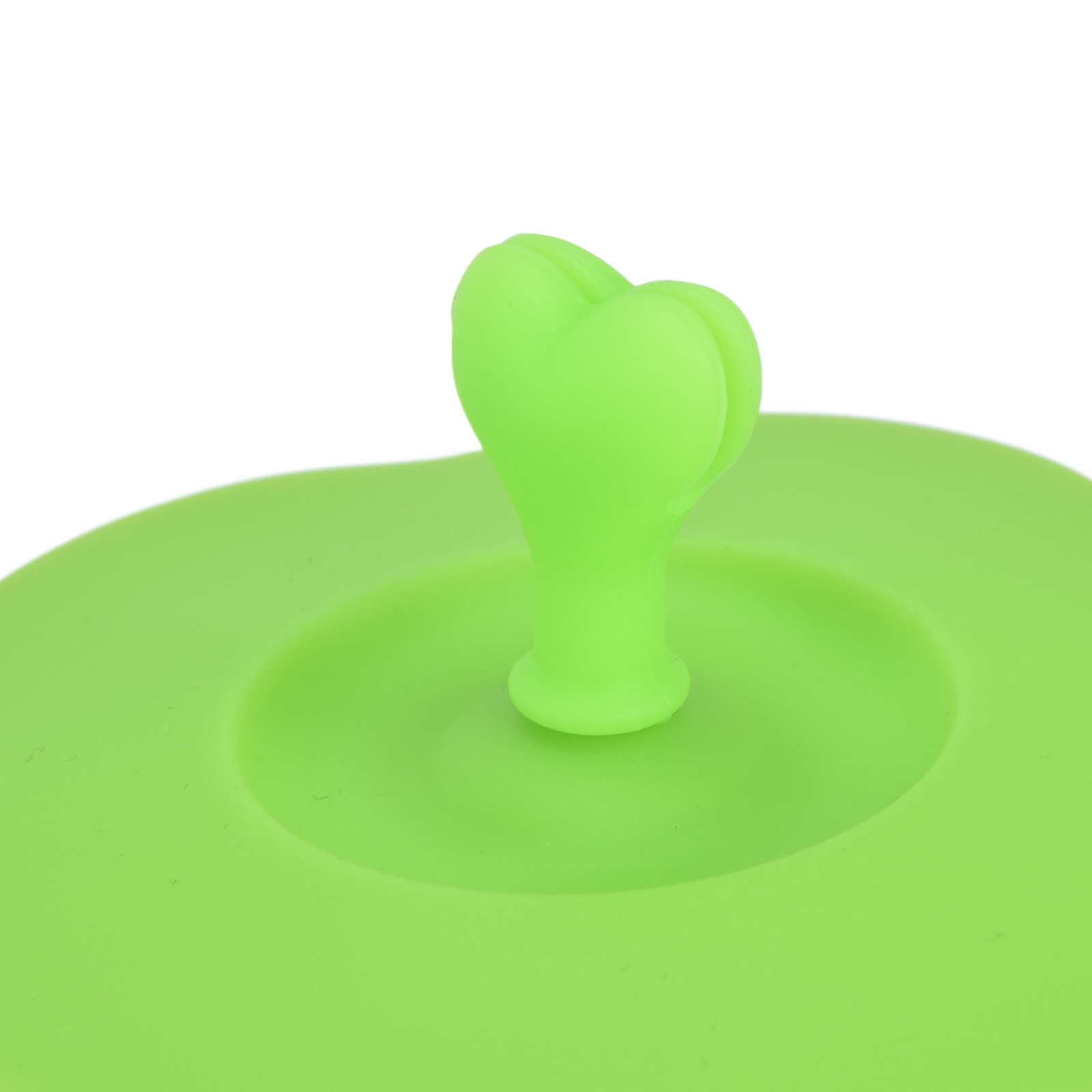 Green Silicone Lid Dustproof Heat Resistant Hot And Cold Beverage Cup Lid F BAJ