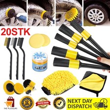Auto Reinigungsset,Felgenbürste pflege,Auto Detailing Pinsel Felgenbürste Wasch.