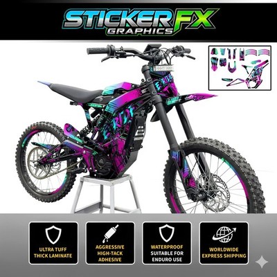 Premium Sticker Kit für E-Ride Pro SS, Eride Pro Grafik Kit, Eride Decals Wrap