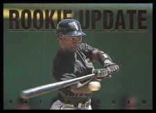 1995 Fleer Update #2 Ray Durham Chicago White Sox Rookie Update Baseball Card. rookie card picture