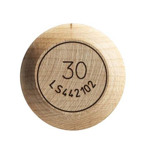 Batte De Baseball Louisville Slugger Y125 – 30″ – Bois Noir/naturel – Jeunesse