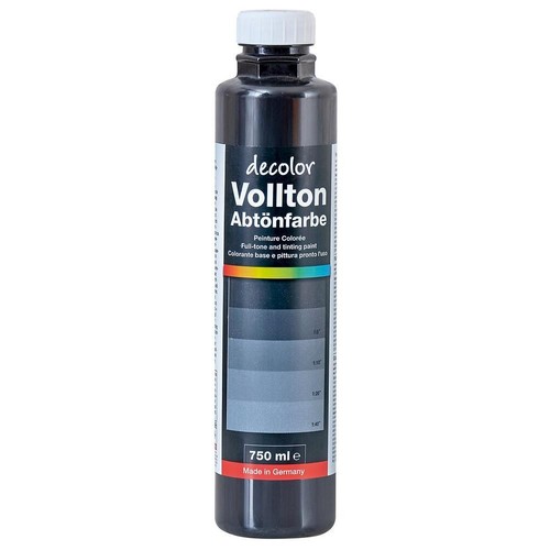SCHÖNER WOHNEN-Farbe Vollton- & Abtönfarbe Silikat (Schwarz, Matt, 250