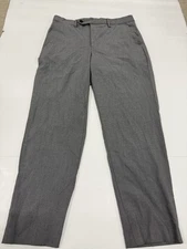 Nautica Dress Pants Womens Size 32w 30L Plaid Stretch Career Classic Trouser