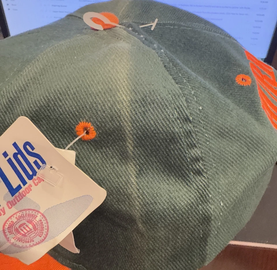 Gorra de béisbol ajustable de colección Miami Hurricanes con licencia por gorra al aire libre Foto 4 de 4