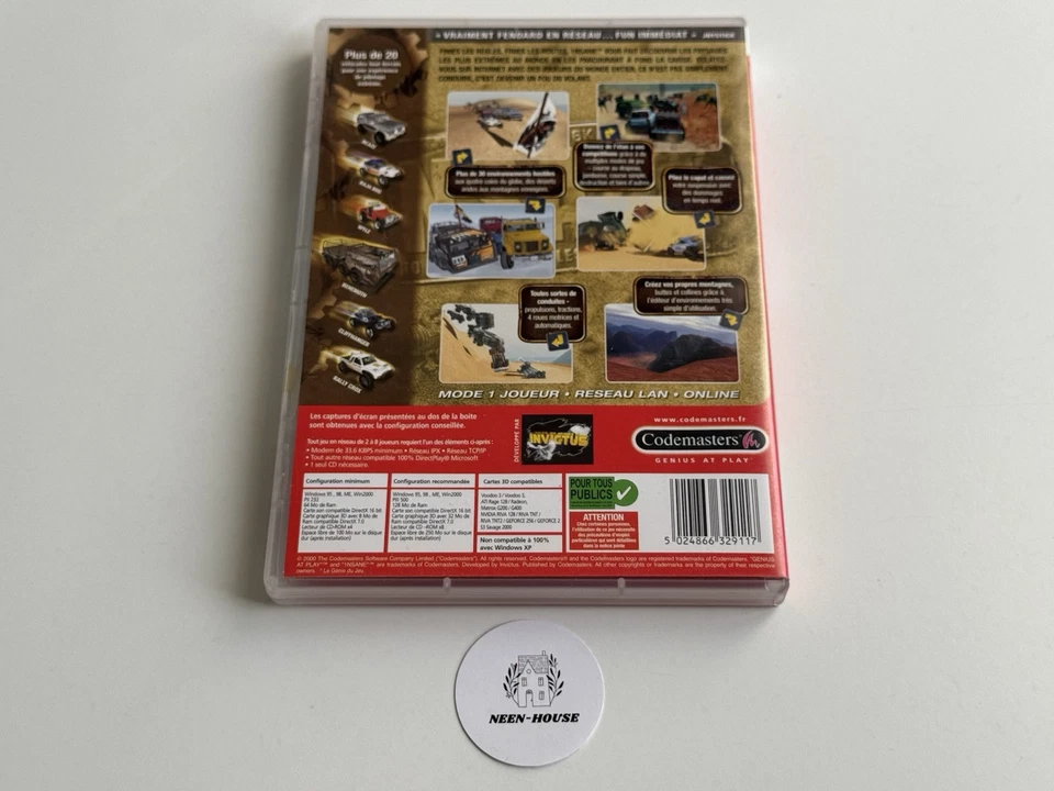 1nsane (Insane) - Jeu PC - FR - 2000 - Codemasters - Photo 3/3