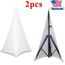 2 x DJ Speaker Stand Cover Lighting Tripod St...