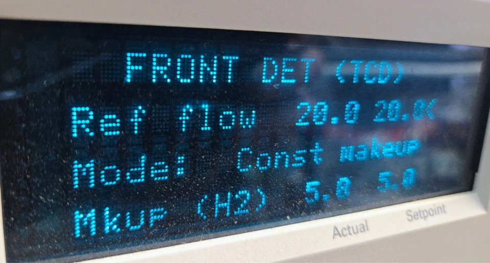 Detector TCD Agilent G1532-60540, completo, probado funcionando perfecto. para 6890 GC Foto 4 de 4