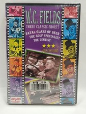 W.C. Fields: Three Classic Shorts DVD Classic Black & White Brand New!