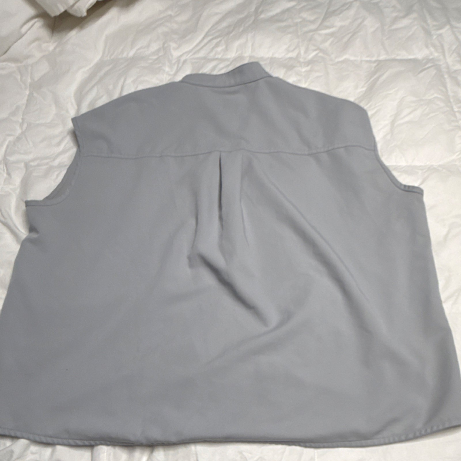 FIGS Technical Collection Gray Solid Sleeveless S… - image 3