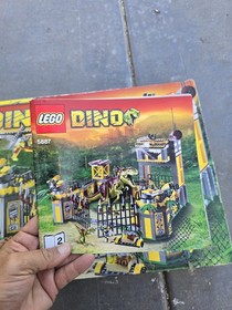 LEGO Dino 5887 Dino Defense HQ EMPTY BOX + Instruction Manual ONLY