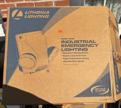 Lithonia Indura Series Industrial Emergency Lighting IND12100 LB H2012 SEL