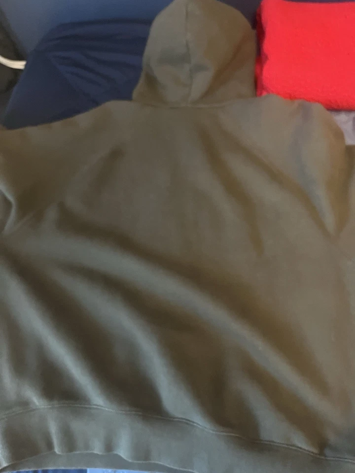 Essentials Men's Hoodie Fear of Gods Small Color Green - Image 4 of 4