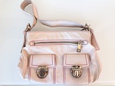 Marc Jacobs Sophia Leather Shoulder Bag in Bl...