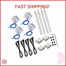 4PCS Turntable Motor Synchronous Synchron Motor 50/60Hz AC 100~127V CCW/CW 4W wi