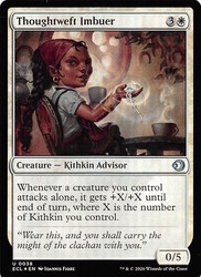 Thoughtweft Imbuer Foil Lorwyn Eclipsed MTG