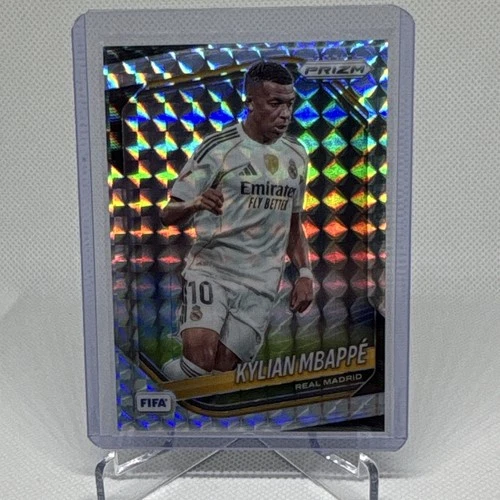 Kylian Mbappe Panini 2025-26 Prizm FIFA Soccer Parallel #181 Real Madrid