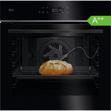 AEG Einbaubackofen TE7PB63ZAB Pyrolyse Wifi schwarz 71L A++