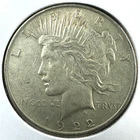 1922 $1 Silver Peace Dollar (89440)