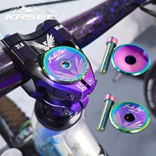 Rainbow Bike Headset Top Cap Aluminum Alloy MTB Road Stem Cover