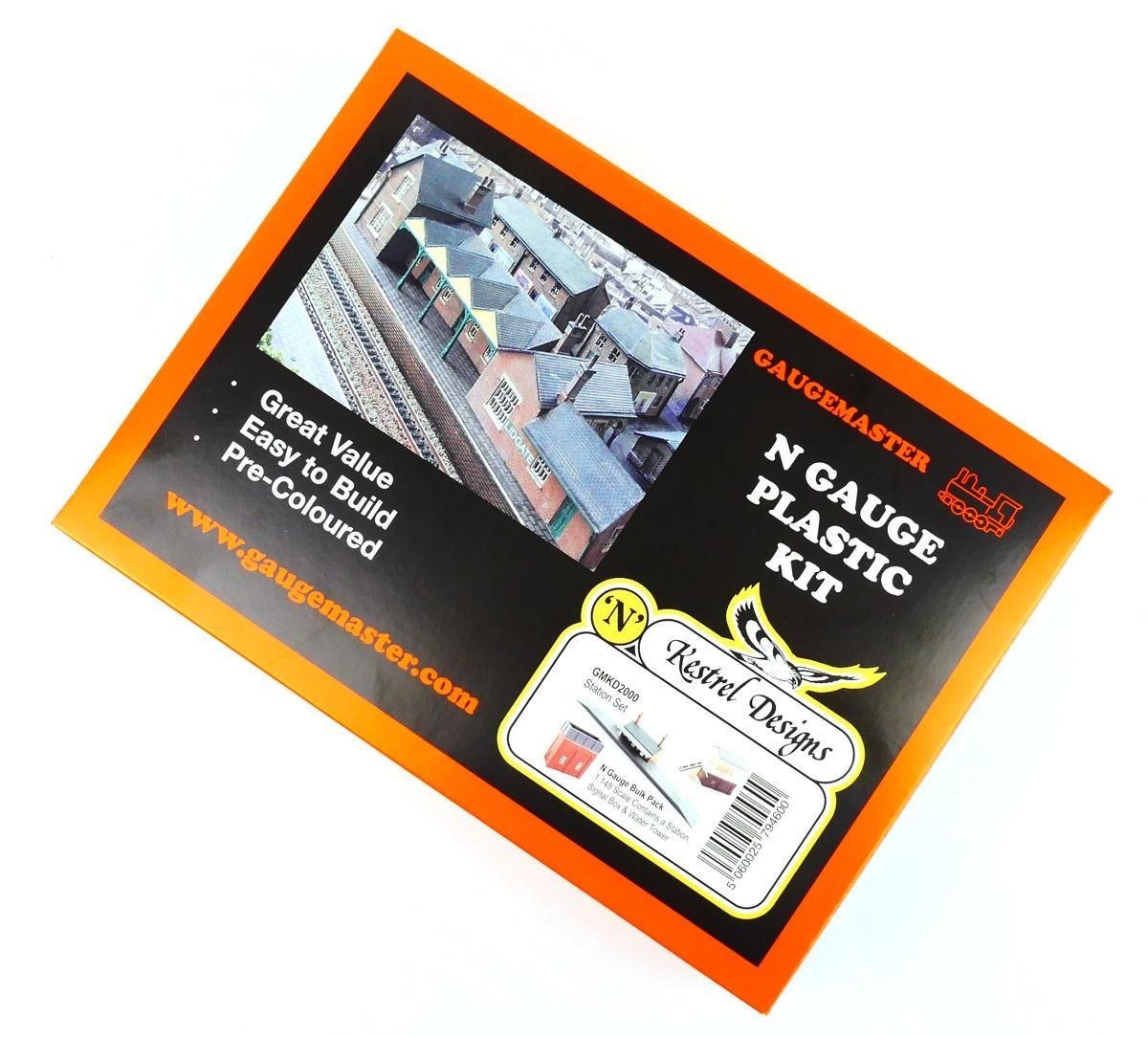 Gaugemaster GMKD2000 Station Kit Set Model Railway N Gauge Plastic Kit