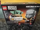 New LEGO Brickheadz Star Wars the Mandalorian & the Child #75317 Retired Product