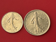 FRANCE 1 FRANC 1991 , 5 FRANCS 1995