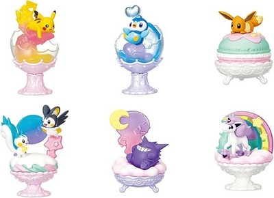 Pokemon Pop´N Sweet Collection - Sammel Figuren- Pikachu, Plinfa, Emolga, ...