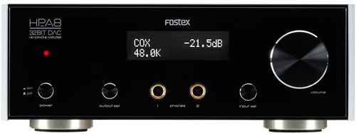 FOSTEX Headphone Amplifier Built-in 32bit D/A Converter High Resolution Compatib
