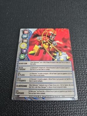 Bakugan - 8/24h - SILBERSONNE - SILVER SUN