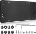 Rear License Plate Bracket for Mercedes-Benz Maybach Car Tag Holder Screw Mount