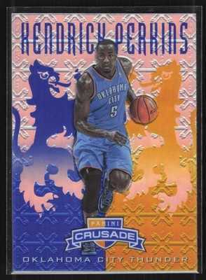 2012 Panini Crusade #186 Kendrick Perkins Crusade Blue
