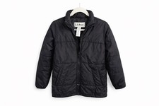 L.L.Bean Kids Puffer Jacket Coat Black Insulated Winter Youth SM 8 Warm