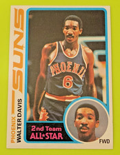 1978-79 Topps Basketball Walter Davis Rookie card #10 Suns High Grade. rookie card picture