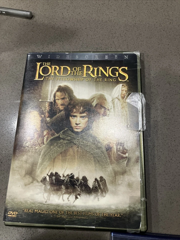 The Lord of the Rings: Complete Trilogy 1-3 (DVD 6-Disc 3-Case Set) LOTR Tolkien Foto 2 de 4