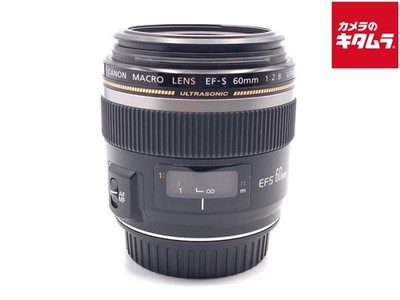 CANON EF-S60mm F2.8 Macro USM for Canon EF-S mount -EXC- `1522