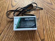 Sony Walkman WM-11 Cassette Player. Working, New Belt, and Serviced With Strap