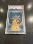 Pokemon Pikachu with Grey Felt Hat Van Gogh Full Art Promo SVP EN 085 PSA 9 Mint