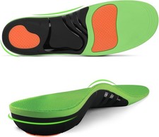 """Orthotic Plantar Fasciitis Insoles for Maximum Comfort - Suitable for Active