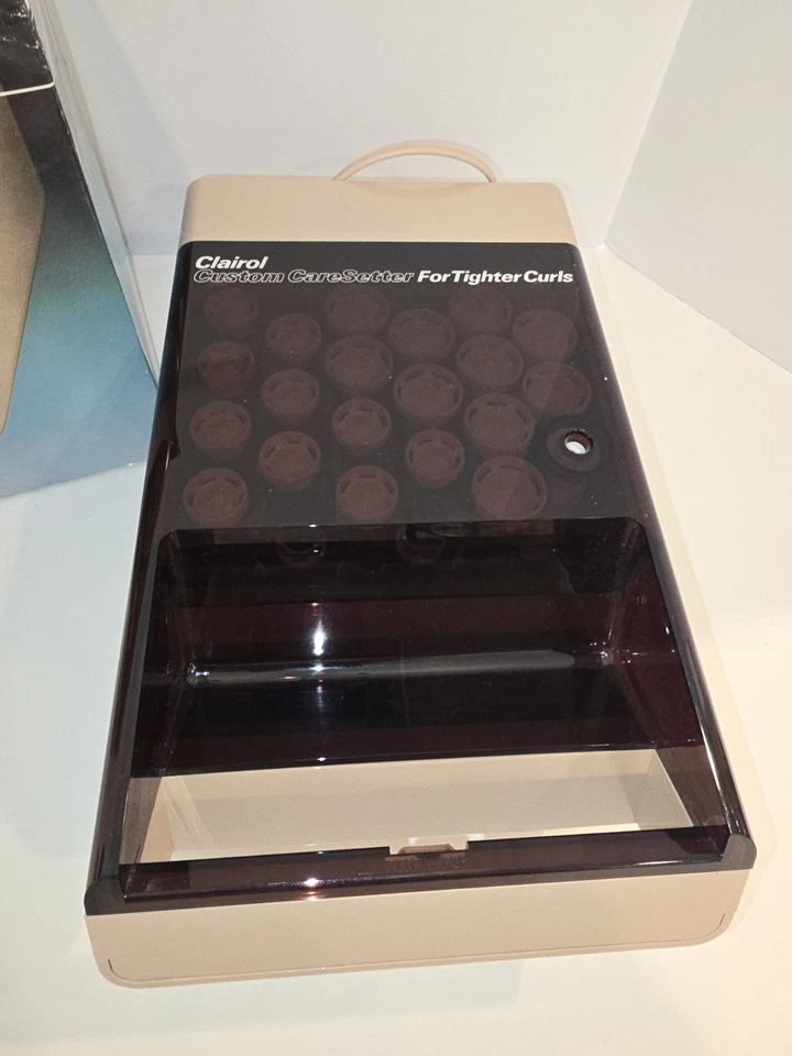 Clairol FT-20 Custon CareSetter Steam Curls 20 Curlers With Clips Tested In Box - Image 3 of 4