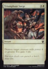 Triumphant Surge - Theros Beyond Death: #41, Magic: The Gathering Nm R89