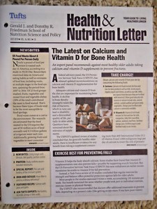 Tufts Health and Nutrition Letter