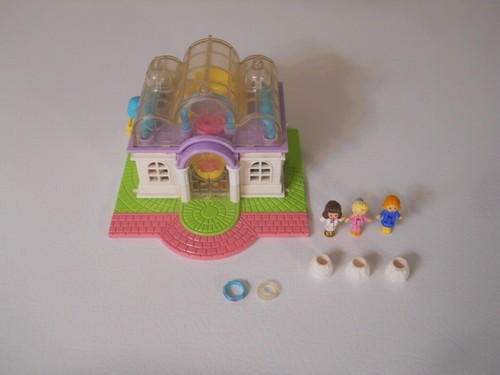 Polly Pocket Vintage 1994 Light Up Bridal Salon 100% Komplett FUNKTIONIERT!