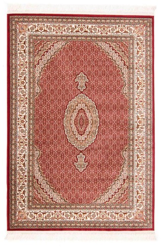 Tabriz Medallón Machine Woven Rug Persian Various Sizes - Rug, Carpet, Red - Picture 2 of 35