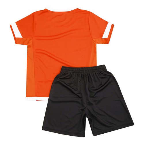 Unisex Kids Tracksuits T-shirt Set Team Outfit Shorts Sportswear Running Suit - Picture 37 of 57